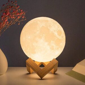 Lámpara de luna , lámpara estrellada, decoración de dormitorio, luces de noche, regalo para niños, lámpara de Luna