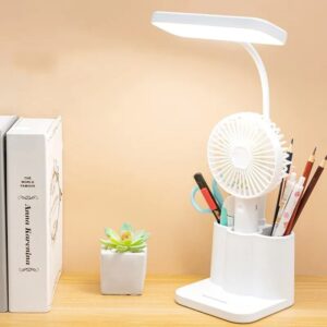 Luz LED de noche para dormitorio, lámpara de escritorio con USB, protección ocular, luces nocturnas para estudiantes universitarios